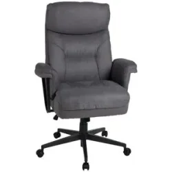 Höffner Chefsessel  Twiste XXL ¦ grau ¦ Maße (cm): B: 77 H: 116 T: 77.0
