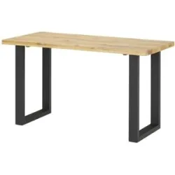 Höffner Schreibtisch  Comida ¦ holzfarben ¦ Maße (cm): B: 140 H: 75 T: 65.0
