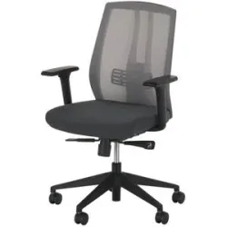 Höffner Bürodrehstuhl  Kyll ¦ grau ¦ Maße (cm): B: 64 H: 105 T: 64.0