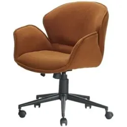 Höffner Büro-Drehstuhl  Alz ¦ orange ¦ Maße (cm): B: 64,5 H: 83 T: 65.0