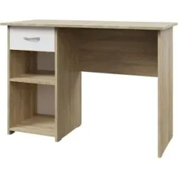 Höffner Schreibtisch  Lieser ¦ holzfarben ¦ Maße (cm): B: 110 H: 76,4 T: 50.0