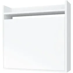 Höffner Wandschreibtisch  Dralis ¦ weiß ¦ Maße (cm): B: 60 H: 20