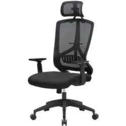Höffner Bürostuhl   ¦ schwarz ¦ Maße (cm): B: 70 H: 120