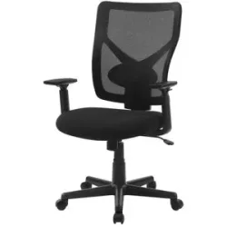 Höffner Bürostuhl   ¦ schwarz ¦ Maße (cm): B: 68 H: 108