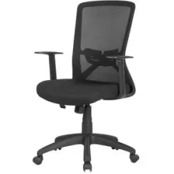 by Living Bürodrehstuhl  Long ¦ schwarz ¦ Maße (cm): B: 52,5 H: 103