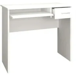 Höffner Schreibtisch   ¦ weiß ¦ Maße (cm): B: 85 H: 75