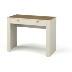 Höffner Schreibtisch   ¦ beige ¦ Maße (cm): B: 102 H: 79