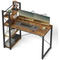 Höffner Schreibtisch   ¦ braun ¦ Maße (cm): B: 120 H: 120