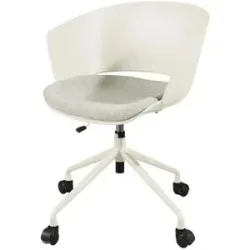 Höffner Drehstuhl  Forth ¦ beige ¦ Maße (cm): B: 58,5 H: 82 T: 56.0