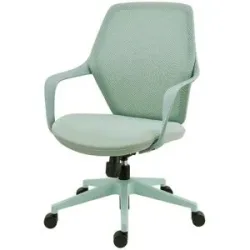 Höffner Büro-Drehstuhl  Stever ¦ grün ¦ Maße (cm): B: 64 H: 92 T: 64.0