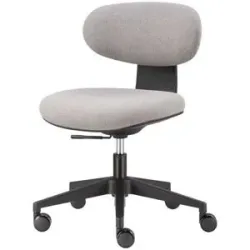 Höffner Büro-Drehstuhl  Seeve ¦ grau ¦ Maße (cm): B: 61,5 H: 77 T: 52.0