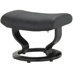Stressless Hocker  Garda M ¦ schwarz ¦ Maße (cm): B: 54 H: 38 T: 39.0