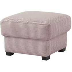 Bobb Hocker mit Boxspringpolsterung  Lisa de Luxe ¦ rosa/pink ¦ Maße (cm): B: 61