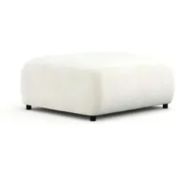 maison de rêve Hocker  Zanzibar ¦ creme ¦ Maße (cm): B: 88 H: 42