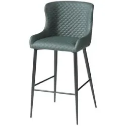 Gray & Jones Barstuhl  Tosco ¦ grün ¦ Maße (cm): B: 48 H: 100,5 T: 52.0