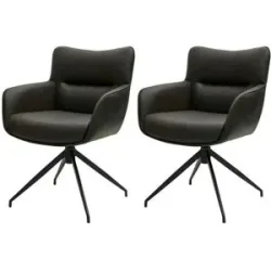 Furnhouse Esszimmerstuhl 2er-Set  Jessica ¦ braun ¦ Maße (cm): B: 55 H: 84