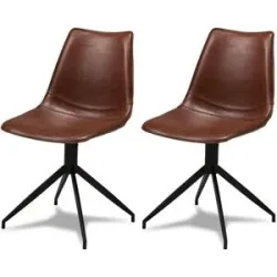 Furnhouse Esszimmerstuhl 2er-Set  Isabel ¦ schwarz ¦ Maße (cm): B: 50 H: 82