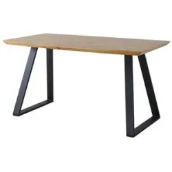 Höffner Esstisch   ¦ holzfarben ¦ Maße (cm): B: 140 H: 75