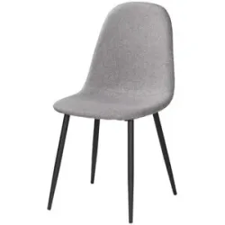 Höffner Stuhl  Maurice ¦ grau ¦ Maße (cm): B: 45 H: 86 T: 53.0