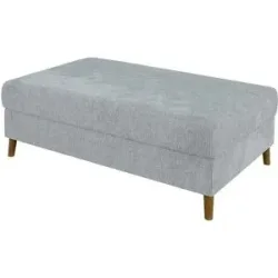 S-STYLE Hocker  Trygve ¦ grau ¦ Maße (cm): B: 118 H: 40