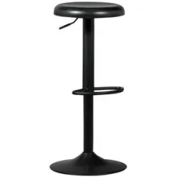 Höffner Barhocker  Isaac ¦ schwarz ¦ Maße (cm): B: 39 H: 81