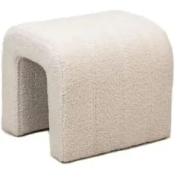 Höffner Hocker   ¦ weiß ¦ Maße (cm): B: 41 H: 36