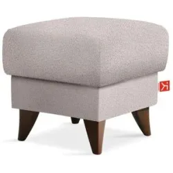 KONSIMO Hocker  Gustavo ¦ grau ¦ Maße (cm): B: 53 H: 49
