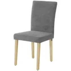 Höffner Esszimmerstuhl  Toledo ¦ grau ¦ Maße (cm): B: 47 H: 97 T: 62.0