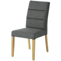 Woodford Esszimmerstuhl  Nona ¦ grau ¦ Maße (cm): B: 47 H: 95 T: 64.0