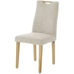 Höffner Esszimmerstuhl  Toledo ¦ beige ¦ Maße (cm): B: 47 H: 98 T: 61.0