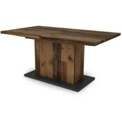 by Living Esstisch mit Auszug Athen ¦ braun ¦ Maße (cm): B: 160 H: 75