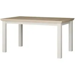 Höffner Esstisch  Countryside ¦ weiß ¦ Maße (cm): B: 90 H: 77,5