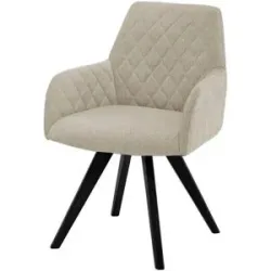 Dine + Mine Esszimmerstuhl  Bristol 1 ¦ beige ¦ Maße (cm): B: 61 H: 88 T: 66.5