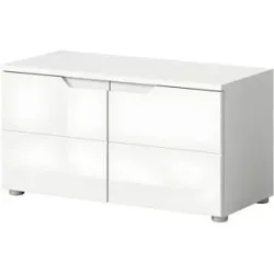 Höffner Sitzbank   ¦ weiß ¦ Maße (cm): B: 80 H: 43 T: 37.0
