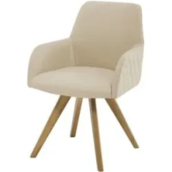 Dine + Mine Esszimmerstuhl  Bristol 2 ¦ beige ¦ Maße (cm): B: 61 H: 88 T: 66.5