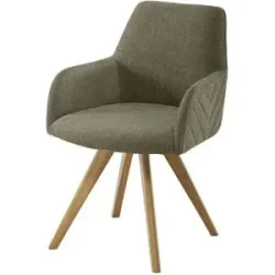 Woodford Esszimmerstuhl  Delhi ¦ grün ¦ Maße (cm): B: 61 H: 88 T: 66.5