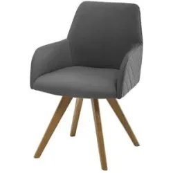 Woodford Esszimmerstuhl  Delhi ¦ grau ¦ Maße (cm): B: 61 H: 88 T: 66.5