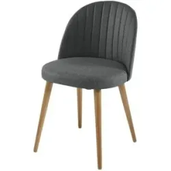 Woodford Esszimmerstuhl  Diva ¦ grau ¦ Maße (cm): B: 49 H: 81,5 T: 52.0