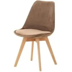 Höffner Esszimmerstuhl  Linares ¦ braun ¦ Maße (cm): B: 49 H: 83