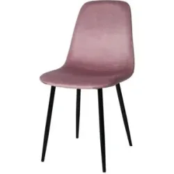 Höffner Esszimmerstuhl  Napier ¦ rosa/pink ¦ Maße (cm): B: 44 H: 88