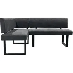 by Living Sitzbank  Vancouver ¦ schwarz ¦ Maße (cm): B: 181,5 H: 86