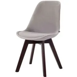 Höffner Esszimmerstuhl  Borneo ¦ grau ¦ Maße (cm): B: 48 H: 84