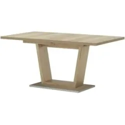 Höffner Esstisch  Melamin ¦ holzfarben ¦ Maße (cm): B: 90 H: 76