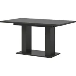 Höffner Esstisch ausziehbar  Moritz ¦ grau ¦ Maße (cm): B: 150 H: 76