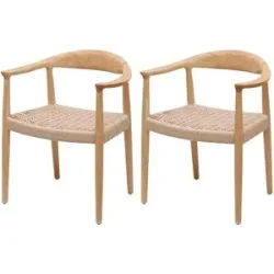 Höffner Stuhl 2er-Set  Salta ¦ braun ¦ Maße (cm): B: 64 H: 72