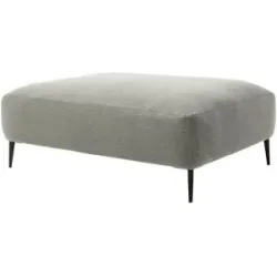Jette Home Sofahocker  Inside ¦ grau ¦ Maße (cm): B: 120 H: 44 T: 90.0