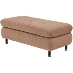 Lounge Collection Polsterhocker  Liora ¦ beige ¦ Maße (cm): B: 129 H: 47 T: 64.0