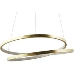 Paul Neuhaus LED-Pendelleuchte  1-flammig  goldfarben   ¦ gold ¦ Maße (cm): H: