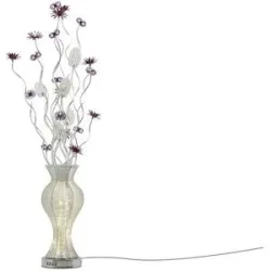 KHG LED-Stehleuchte  Vasenform   ¦ silber ¦ Maße (cm): B: 30 H: 130 T: 25.0