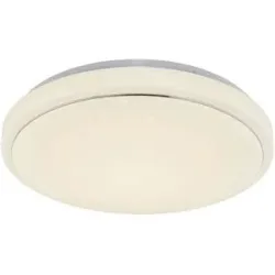 KHG LED-Deckenleuchte  mit Fernbedienung   ¦ weiß ¦ Maße (cm): H: 10  Ø: 38.5
